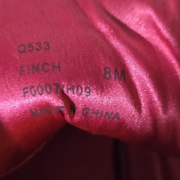 Coach Finch High Top Pink Plaid Sneaker - Picture 12 of 12